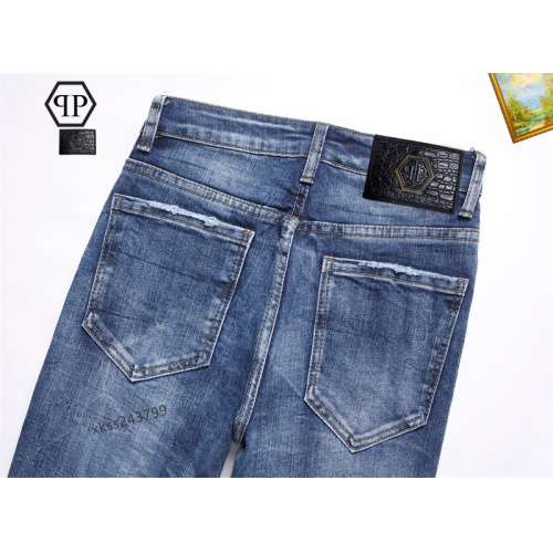 Replica Philipp Plein PP Jeans For Men #1268143 $48.00 USD for Wholesale