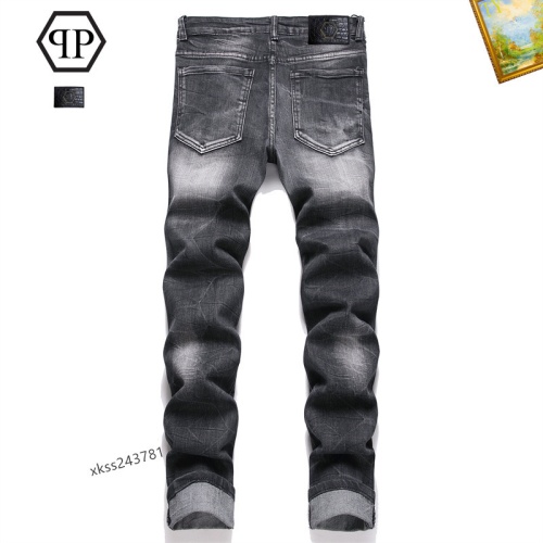 Replica Philipp Plein PP Jeans For Men #1268157 $48.00 USD for Wholesale