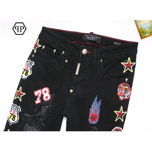 Replica Philipp Plein PP Jeans For Men #1268159 $48.00 USD for Wholesale