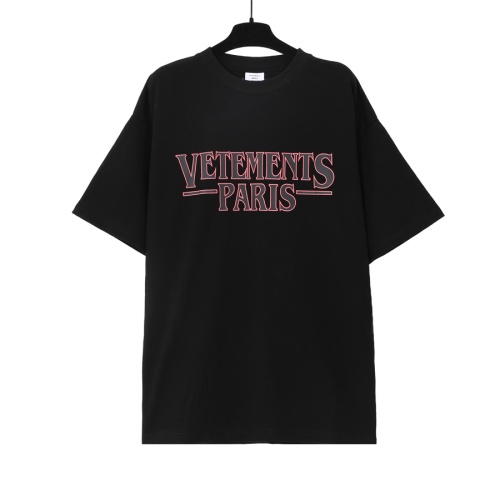 VETEMENTS T-Shirts Short Sleeved For Unisex #1268268 $29.00 USD, Wholesale Replica VETEMENTS T-Shirts