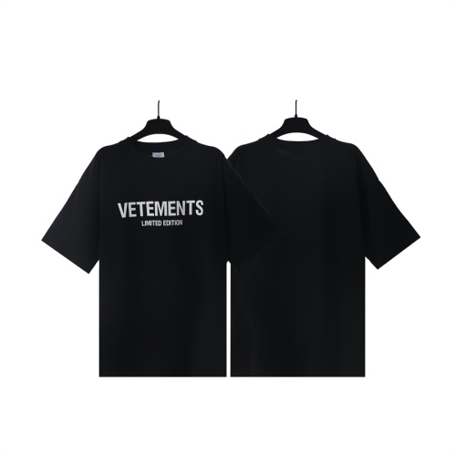 VETEMENTS T-Shirts Short Sleeved For Unisex #1268281 $29.00 USD, Wholesale Replica VETEMENTS T-Shirts