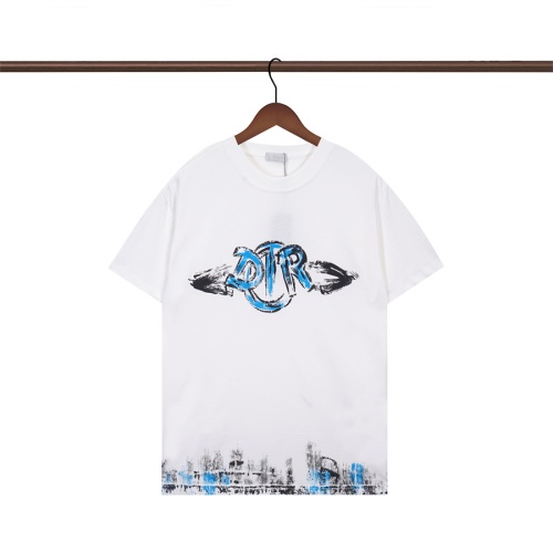 Christian Dior T-Shirts Short Sleeved For Unisex #1268285 $29.00 USD, Wholesale Replica Christian Dior T-Shirts