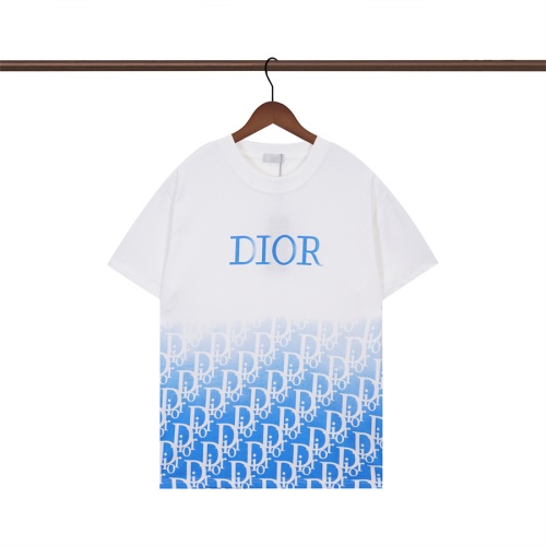 Christian Dior T-Shirts Short Sleeved For Unisex #1268287 $32.00 USD, Wholesale Replica Christian Dior T-Shirts