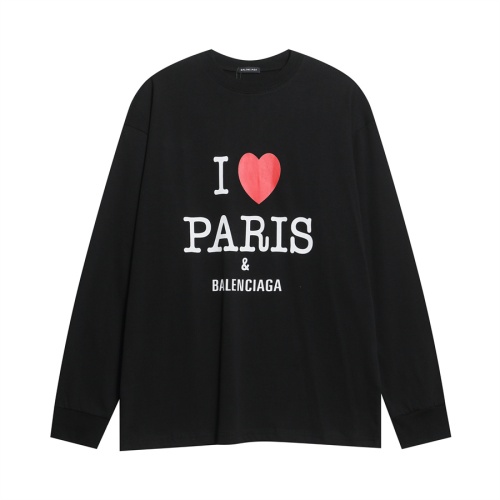 Balenciaga T-Shirts Long Sleeved For Unisex #1268309 $39.00 USD, Wholesale Replica Balenciaga T-Shirts