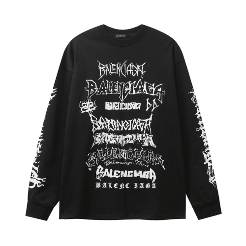 Balenciaga T-Shirts Long Sleeved For Unisex #1268311 $40.00 USD, Wholesale Replica Balenciaga T-Shirts