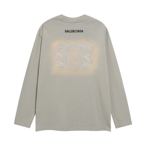 Balenciaga T-Shirts Long Sleeved For Unisex #1268312 $42.00 USD, Wholesale Replica Balenciaga T-Shirts