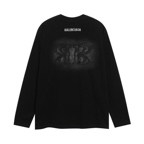 Balenciaga T-Shirts Long Sleeved For Unisex #1268313 $42.00 USD, Wholesale Replica Balenciaga T-Shirts