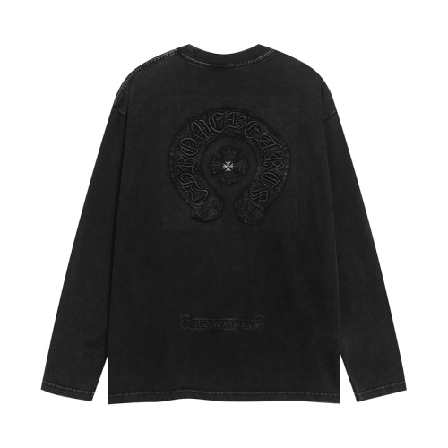 Chrome Hearts T-Shirts Long Sleeved For Unisex #1268323 $42.00 USD, Wholesale Replica Chrome Hearts T-Shirts