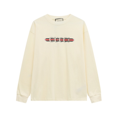 Gucci T-Shirts Long Sleeved For Unisex #1268328 $39.00 USD, Wholesale Replica Gucci T-Shirts