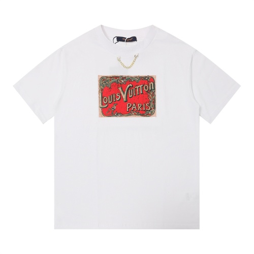 Louis Vuitton LV T-Shirts Short Sleeved For Unisex #1268371 $34.00 USD, Wholesale Replica Louis Vuitton LV T-Shirts