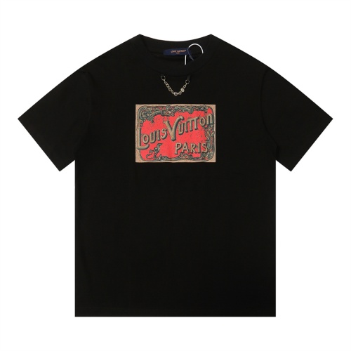 Louis Vuitton LV T-Shirts Short Sleeved For Unisex #1268372 $34.00 USD, Wholesale Replica Louis Vuitton LV T-Shirts