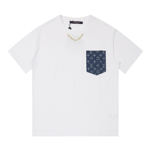 Louis Vuitton LV T-Shirts Short Sleeved For Unisex #1268373 $34.00 USD, Wholesale Replica Louis Vuitton LV T-Shirts