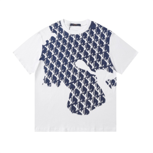 Louis Vuitton LV T-Shirts Short Sleeved For Unisex #1268382 $32.00 USD, Wholesale Replica Louis Vuitton LV T-Shirts