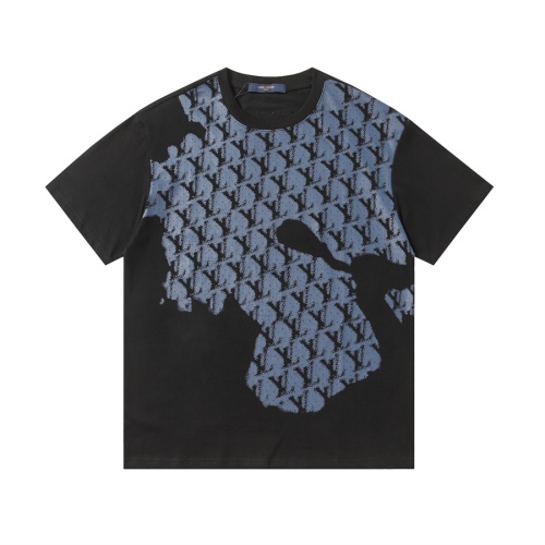 Louis Vuitton LV T-Shirts Short Sleeved For Unisex #1268383 $32.00 USD, Wholesale Replica Louis Vuitton LV T-Shirts