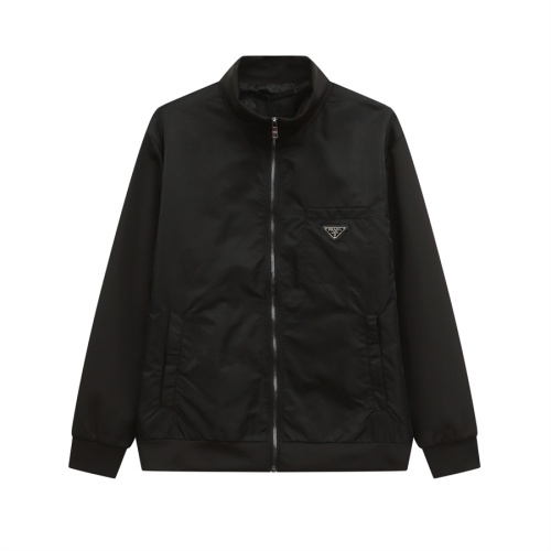 Prada Jackets Long Sleeved For Men #1268391 $68.00 USD, Wholesale Replica Prada Jackets