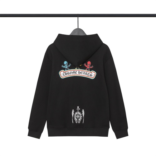 Replica Chrome Hearts Hoodies Long Sleeved For Men #1268396 $52.00 USD for Wholesale