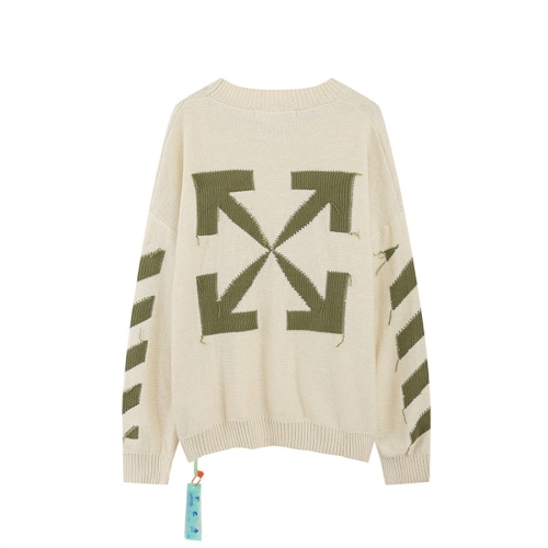 Off-White Sweaters Long Sleeved For Unisex #1268433 $60.00 USD, Wholesale Replica Off-White Sweaters