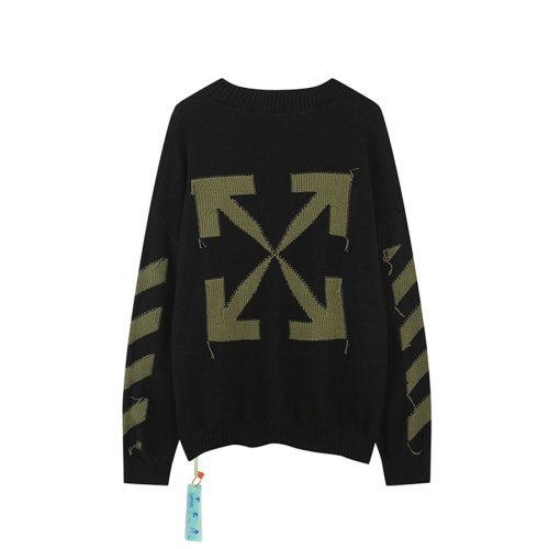 Off-White Sweaters Long Sleeved For Unisex #1268434 $60.00 USD, Wholesale Replica Off-White Sweaters