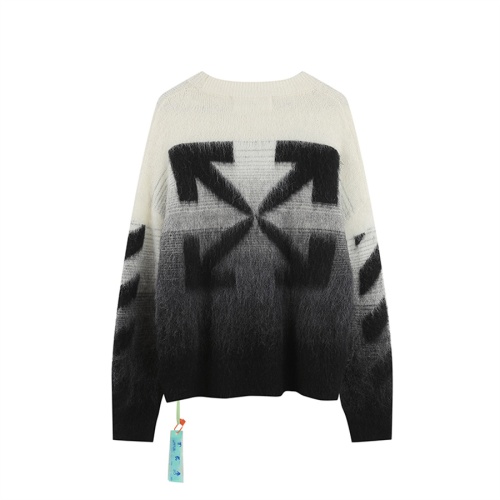 Off-White Sweaters Long Sleeved For Unisex #1268442 $60.00 USD, Wholesale Replica Off-White Sweaters