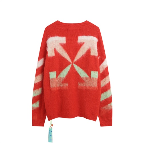 Off-White Sweaters Long Sleeved For Unisex #1268443 $60.00 USD, Wholesale Replica Off-White Sweaters