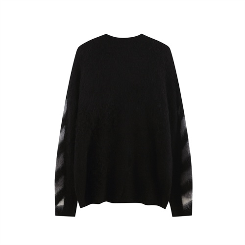 Replica Off-White Sweaters Long Sleeved For Unisex #1268445 $60.00 USD for Wholesale