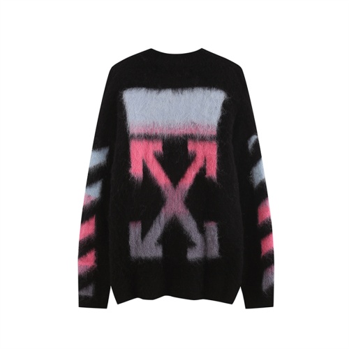 Off-White Sweaters Long Sleeved For Unisex #1268447 $60.00 USD, Wholesale Replica Off-White Sweaters