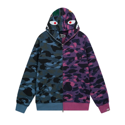 Bape Hoodies Long Sleeved For Men #1268481 $56.00 USD, Wholesale Replica Bape Hoodies