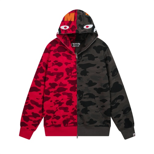 Bape Hoodies Long Sleeved For Men #1268483 $56.00 USD, Wholesale Replica Bape Hoodies