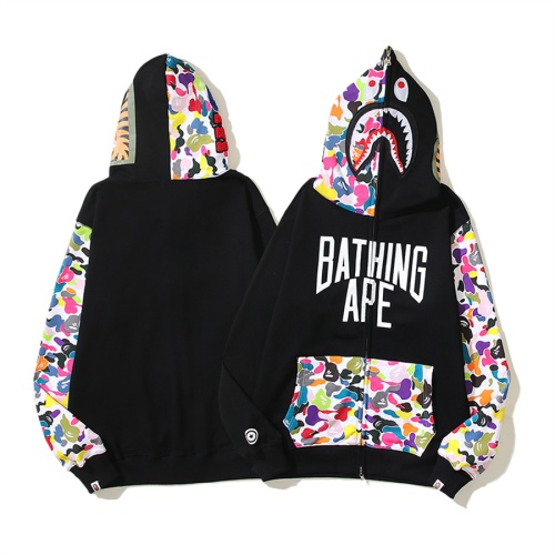 Bape Hoodies Long Sleeved For Men #1268485 $56.00 USD, Wholesale Replica Bape Hoodies