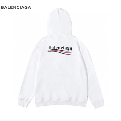 Replica Balenciaga Hoodies Long Sleeved For Men #1268498 $42.00 USD for Wholesale