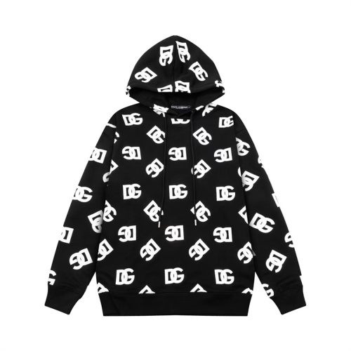 Dolce &amp; Gabbana D&amp;G Hoodies Long Sleeved For Men #1268512 $42.00 USD, Wholesale Replica Dolce &amp; Gabbana D&amp;G Hoodies