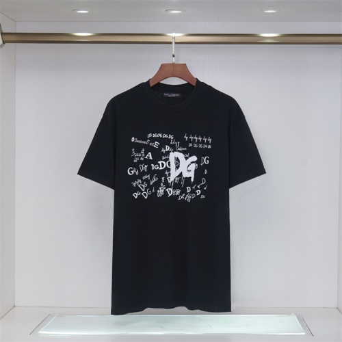 Dolce &amp; Gabbana D&amp;G T-Shirts Short Sleeved For Unisex #1268514 $32.00 USD, Wholesale Replica Dolce &amp; Gabbana D&amp;G T-Shirts