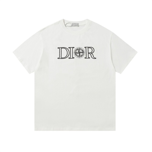 Christian Dior T-Shirts Short Sleeved For Unisex #1268517 $32.00 USD, Wholesale Replica Christian Dior T-Shirts