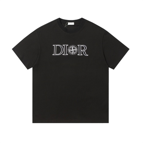 Christian Dior T-Shirts Short Sleeved For Unisex #1268518 $32.00 USD, Wholesale Replica Christian Dior T-Shirts