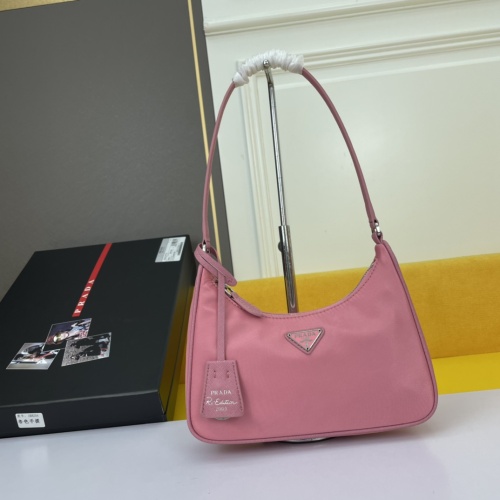 Prada AAA Quality Shoulder Bags For Women #1268561 $88.00 USD, Wholesale Replica Prada AAA Quality Shoulder Bags