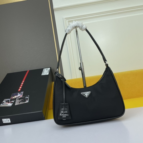 Prada AAA Quality Shoulder Bags For Women #1268565 $88.00 USD, Wholesale Replica Prada AAA Quality Shoulder Bags