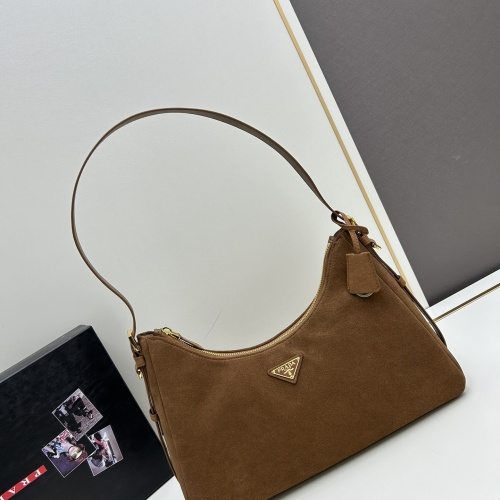 Prada AAA Quality Shoulder Bags For Women #1268576 $115.00 USD, Wholesale Replica Prada AAA Quality Shoulder Bags