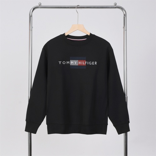 Tommy Hilfiger Hoodies Long Sleeved For Men #1268618 $45.00 USD, Wholesale Replica Tommy Hilfiger TH Hoodies