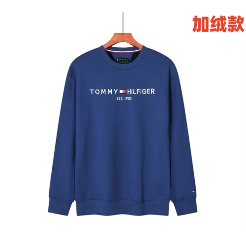 Tommy Hilfiger Hoodies Long Sleeved For Men #1268623 $45.00 USD, Wholesale Replica Tommy Hilfiger TH Hoodies