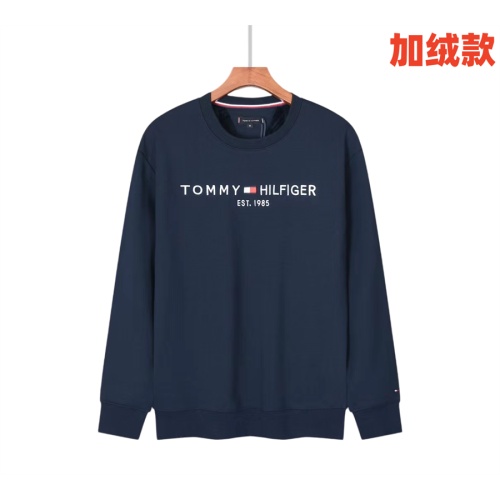 Tommy Hilfiger Hoodies Long Sleeved For Men #1268624 $45.00 USD, Wholesale Replica Tommy Hilfiger TH Hoodies