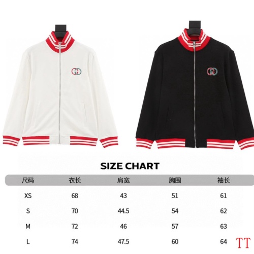 Replica Gucci Jackets Long Sleeved For Unisex #1268674 $68.00 USD for Wholesale