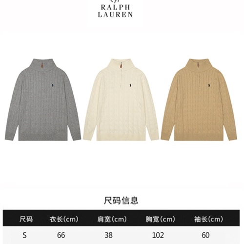 Replica Ralph Lauren Polo Sweaters Long Sleeved For Women #1268681 $56.00 USD for Wholesale