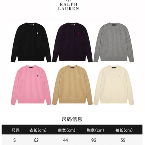 Replica Ralph Lauren Polo Sweaters Long Sleeved For Women #1268685 $48.00 USD for Wholesale