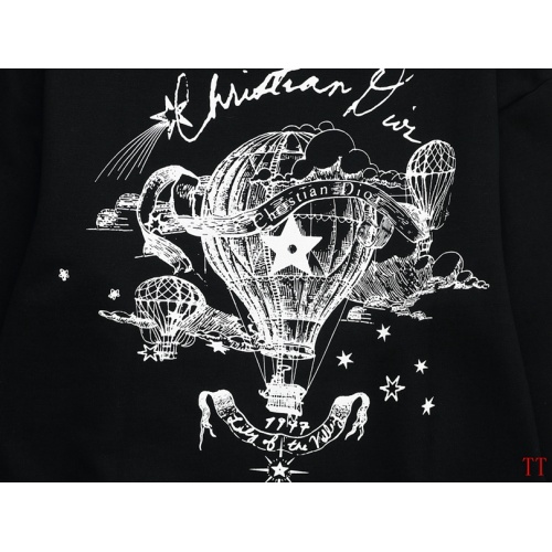 Replica Christian Dior Hoodies Long Sleeved For Unisex #1268698 $52.00 USD for Wholesale