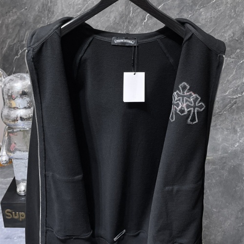 Replica Chrome Hearts Hoodies Long Sleeved For Unisex #1268735 $60.00 USD for Wholesale