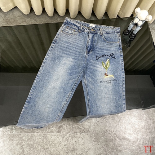 Replica Christian Dior Jeans For Unisex #1268776 $60.00 USD for Wholesale