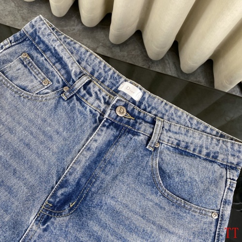 Replica Christian Dior Jeans For Unisex #1268776 $60.00 USD for Wholesale