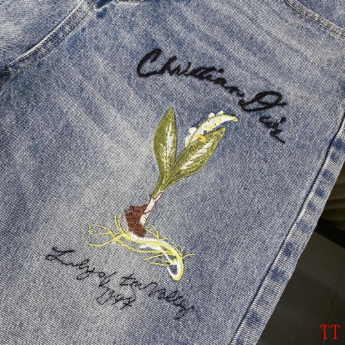 Replica Christian Dior Jeans For Unisex #1268776 $60.00 USD for Wholesale