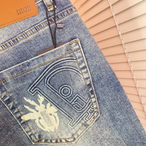 Replica Christian Dior Jeans For Men #1268829 $48.00 USD for Wholesale