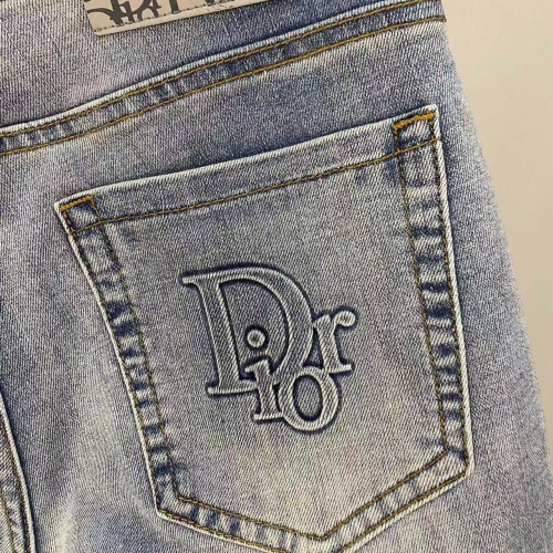 Replica Christian Dior Jeans For Men #1268831 $48.00 USD for Wholesale